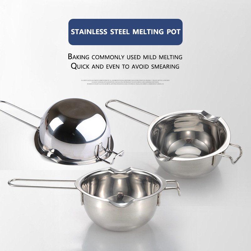 Candle Supplies Shop - Stainless Steel Wax Melting Pot Long