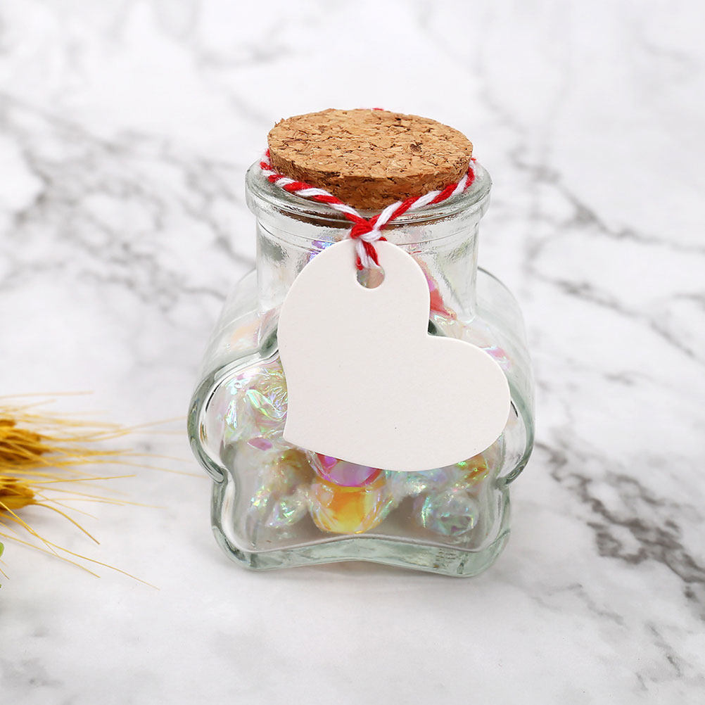 200Pcs Vintage Heart Paper Tag - Kraft Hang Tag 评论和价格