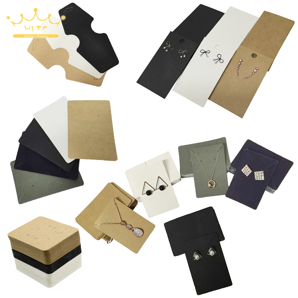 Kraft Paper Ear Stud Hang Tag  - Kraft Hang Tag 评论和价格