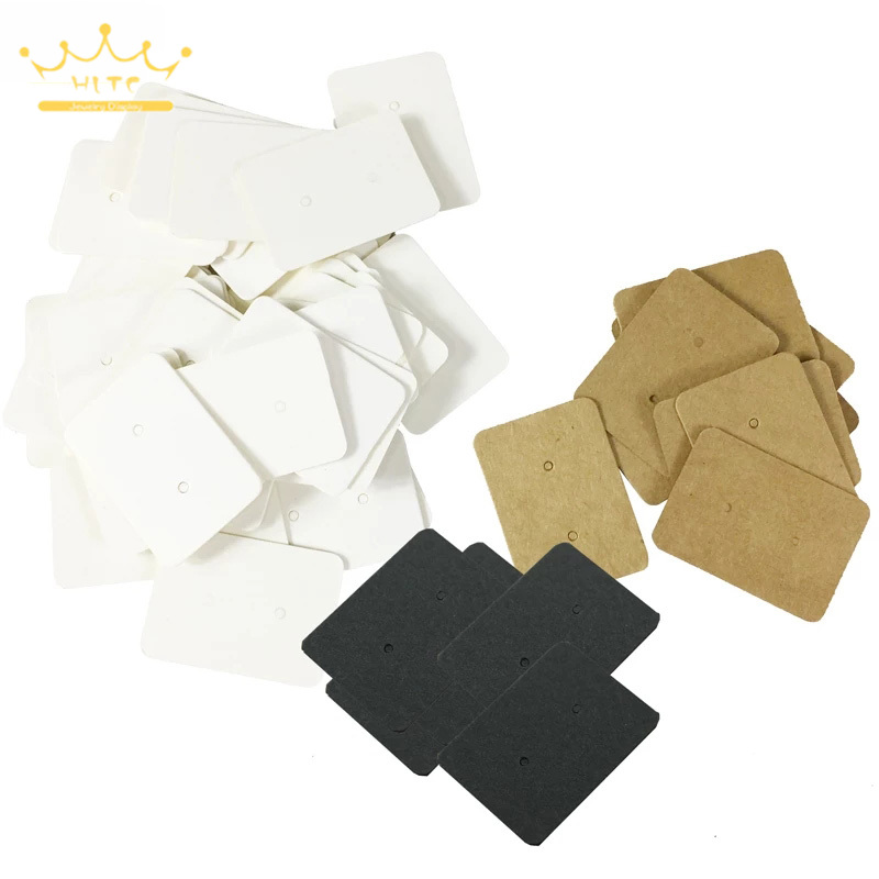 Kraft Paper Ear Stud Hang Tag  - Kraft Hang Tag 评论和价格