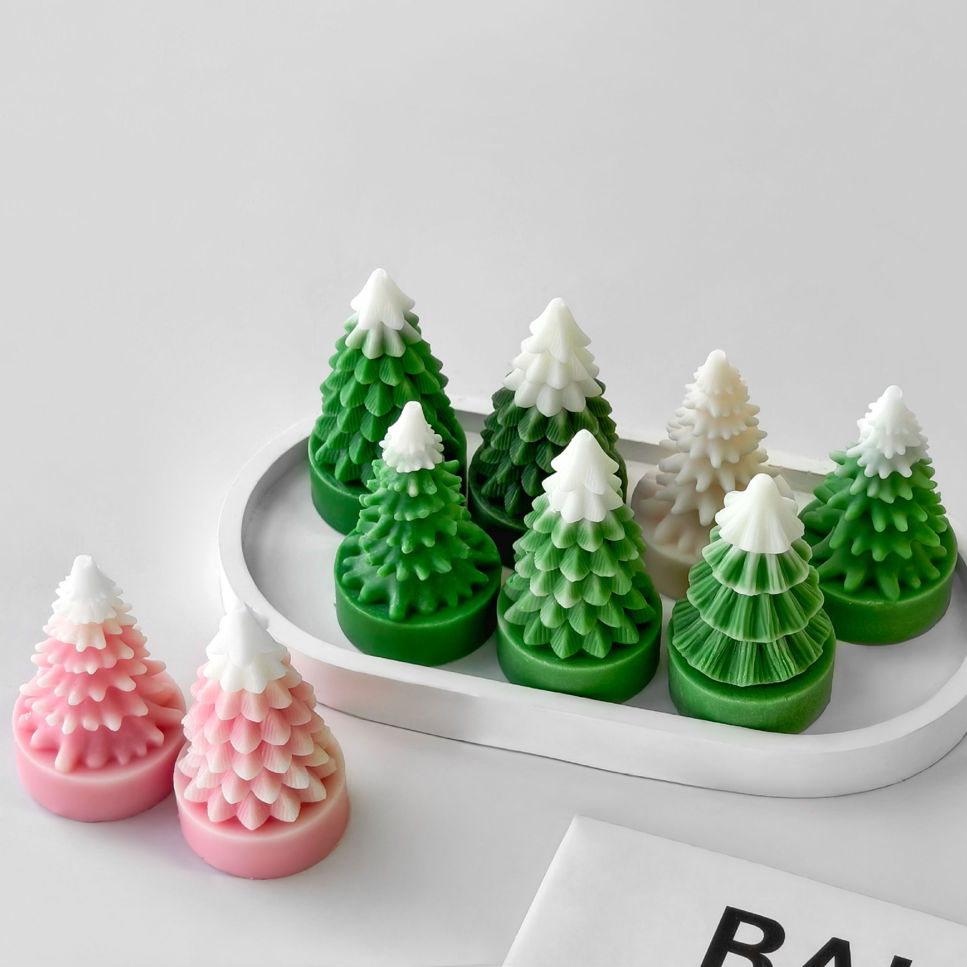 DIY Mini Christmas Tree Silico - Candle Supplies Shop 评论和价格