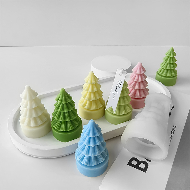 DIY Mini Christmas Tree Silico - Candle Supplies Shop 评论和价格