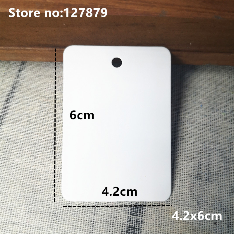 100PCS Multi Sizes Kraft Paper - Kraft Hang Tag 评论和价格