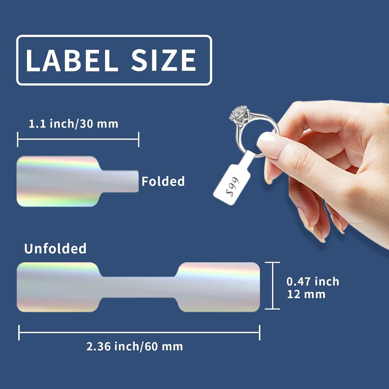500pcs/roll Blank Paper Price  - Kraft Hang Tag 评论和价格