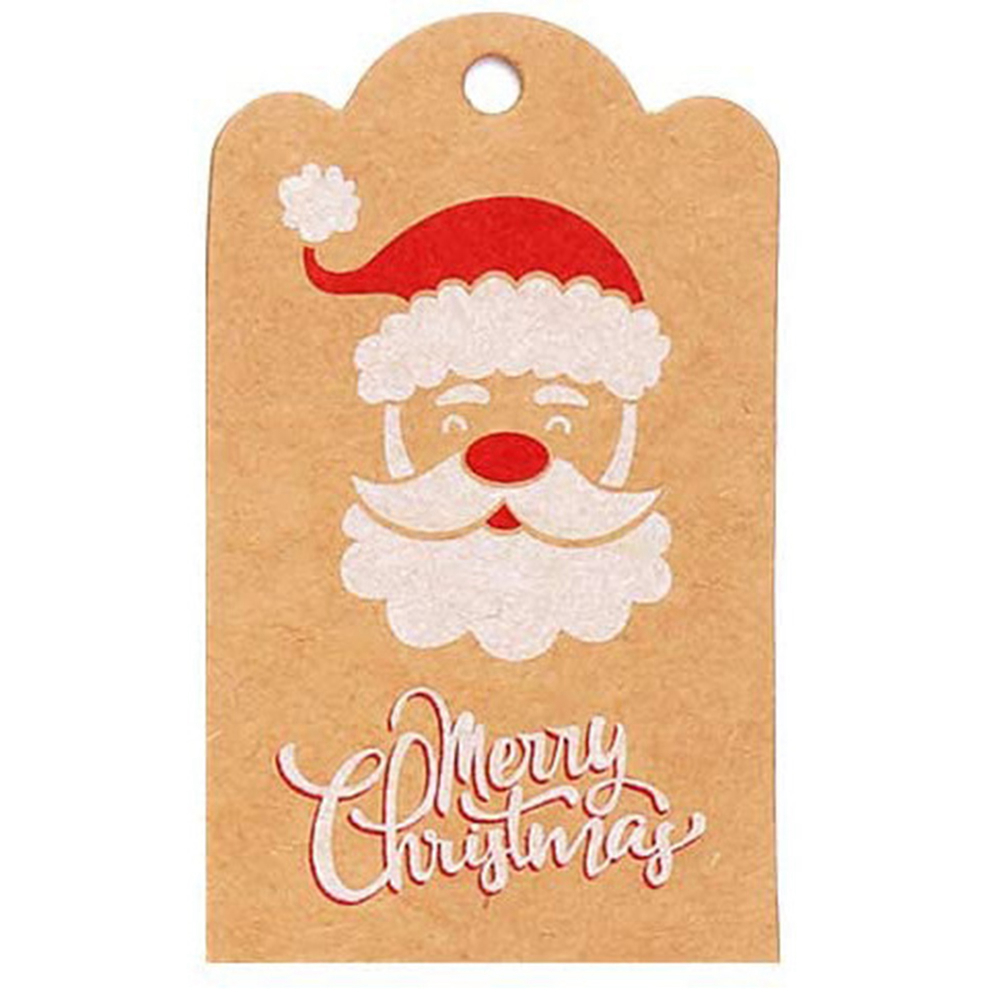 Merry Christmas Tags Kraft Pap - Kraft Hang Tag 评论和价格