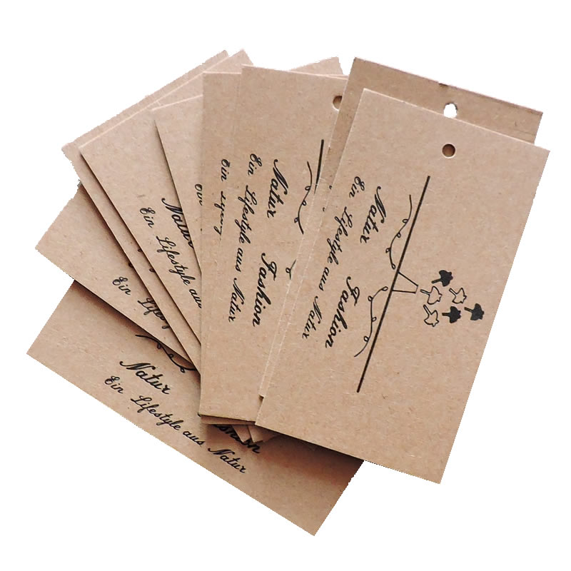 custom printed Jeans gift kraf - Kraft Hang Tag 评论和价格