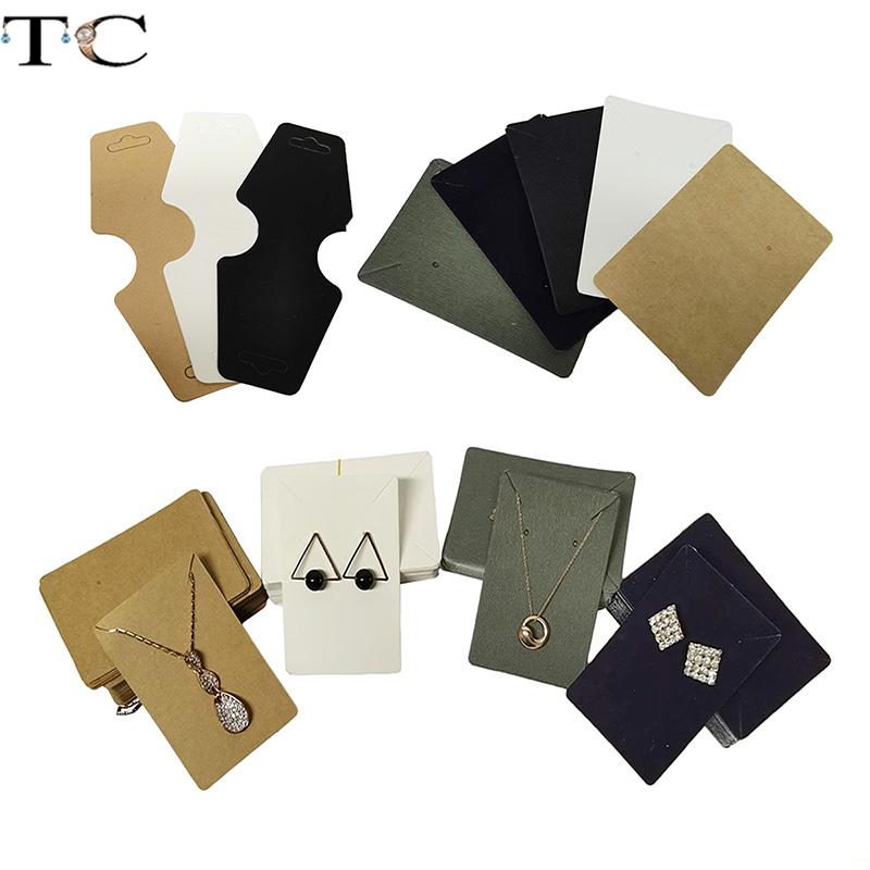 Kraft Paper Ear Stud Hang Tag  - Kraft Hang Tag 评论和价格