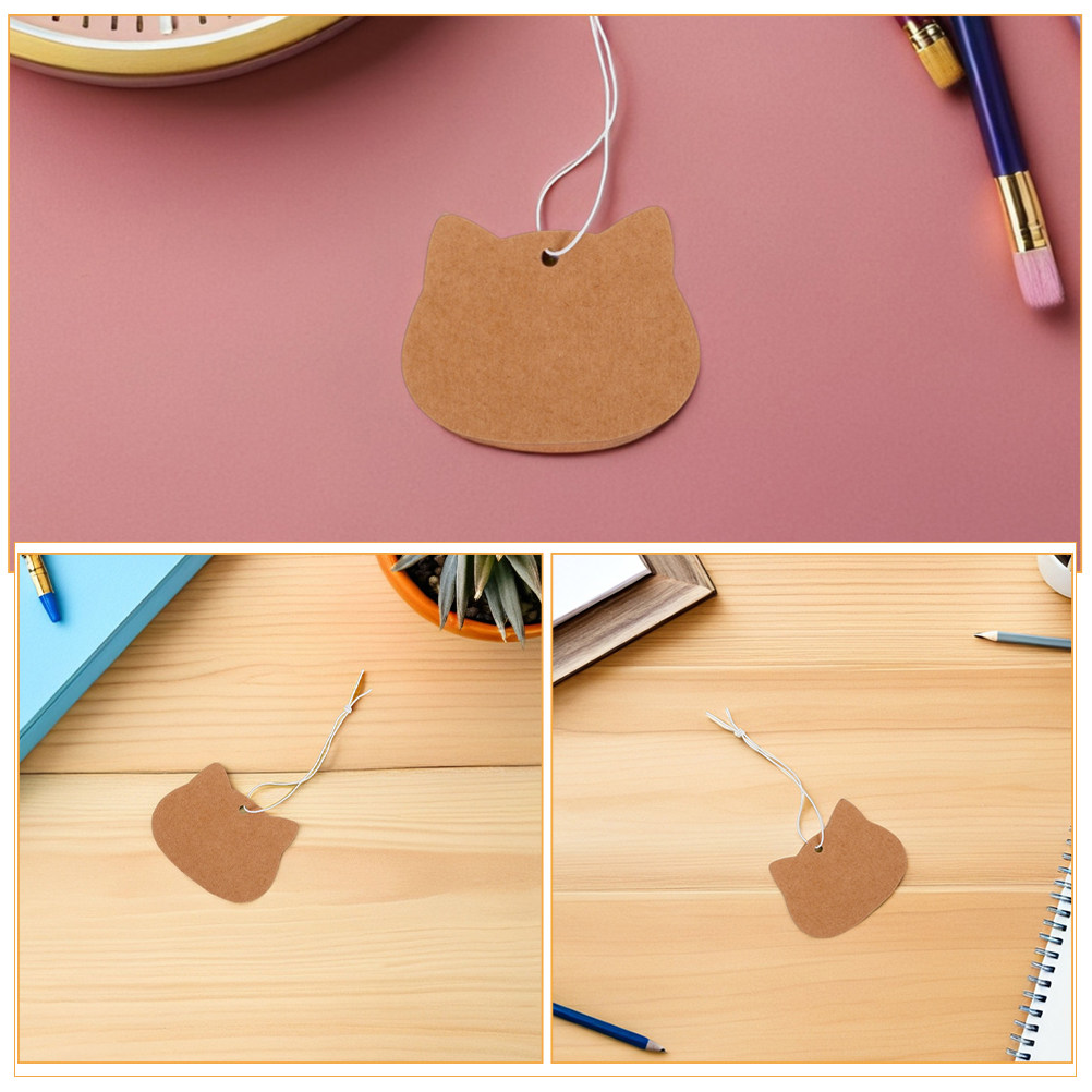 200Pcs Kraft Price Tags Blank  - Kraft Hang Tag 评论和价格
