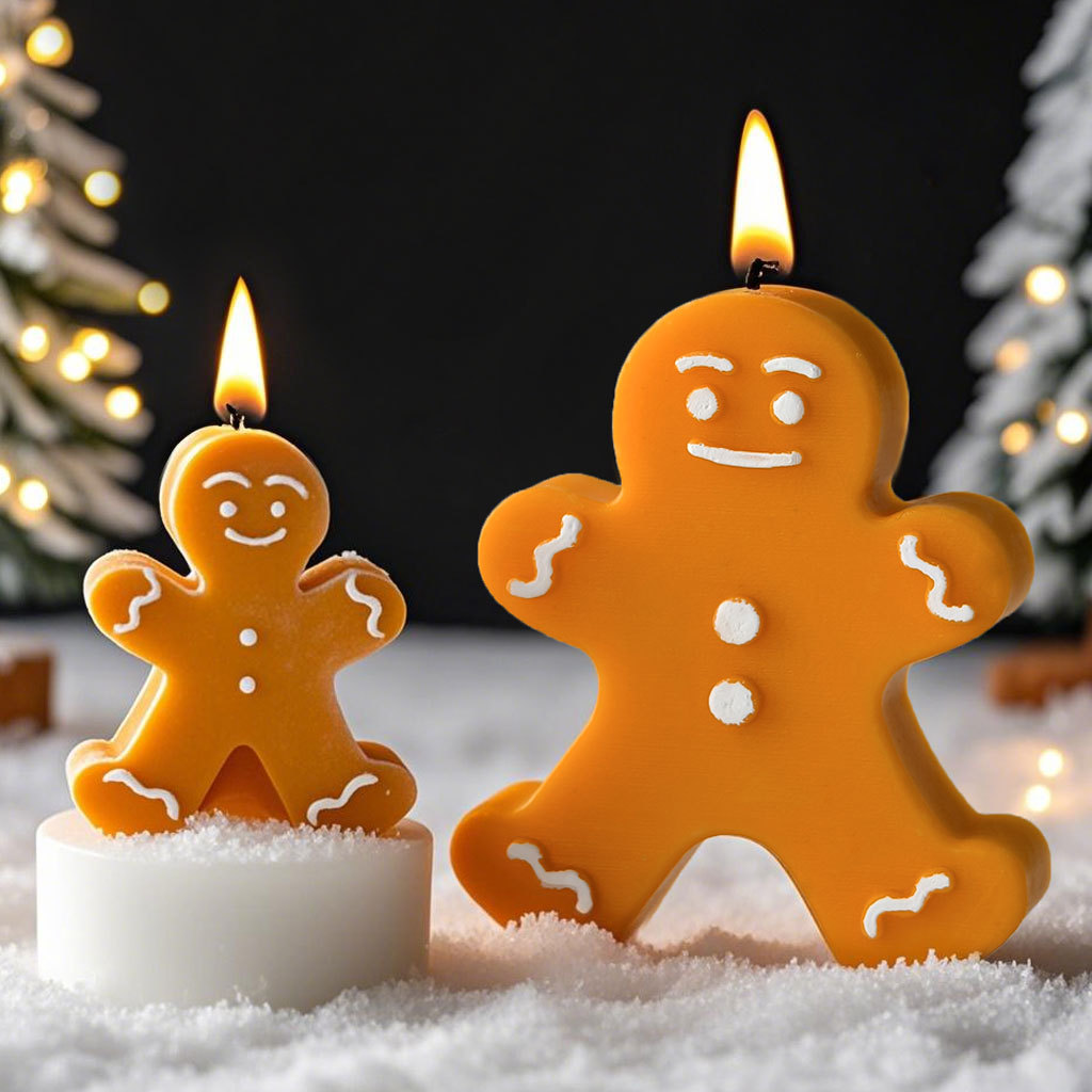 DIY Cartoon Gingerbread Man Si - Candle Supplies Shop 评论和价格