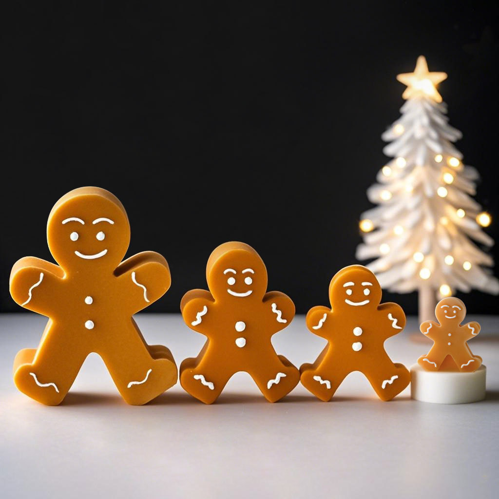 DIY Cartoon Gingerbread Man Si - Candle Supplies Shop 评论和价格